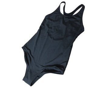 Beautikini Black One Piece Racer Back Swimsuit